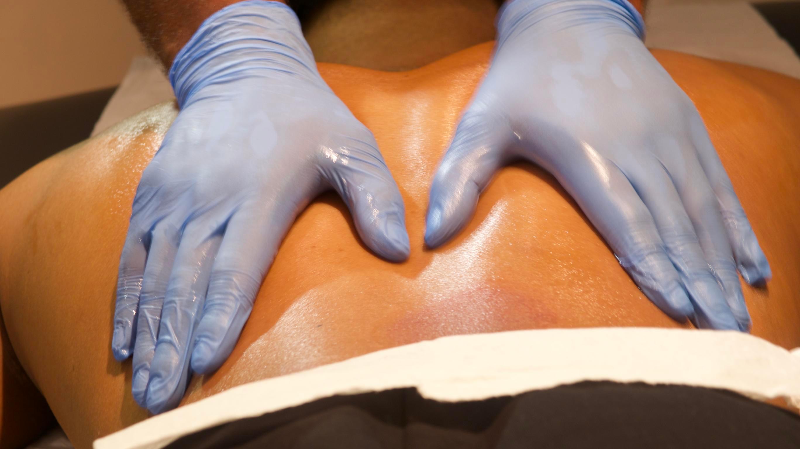 Mobile massage therapy session in Luton