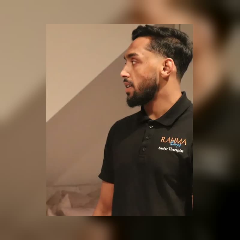Minhaj Rahman from Rahma Therapy